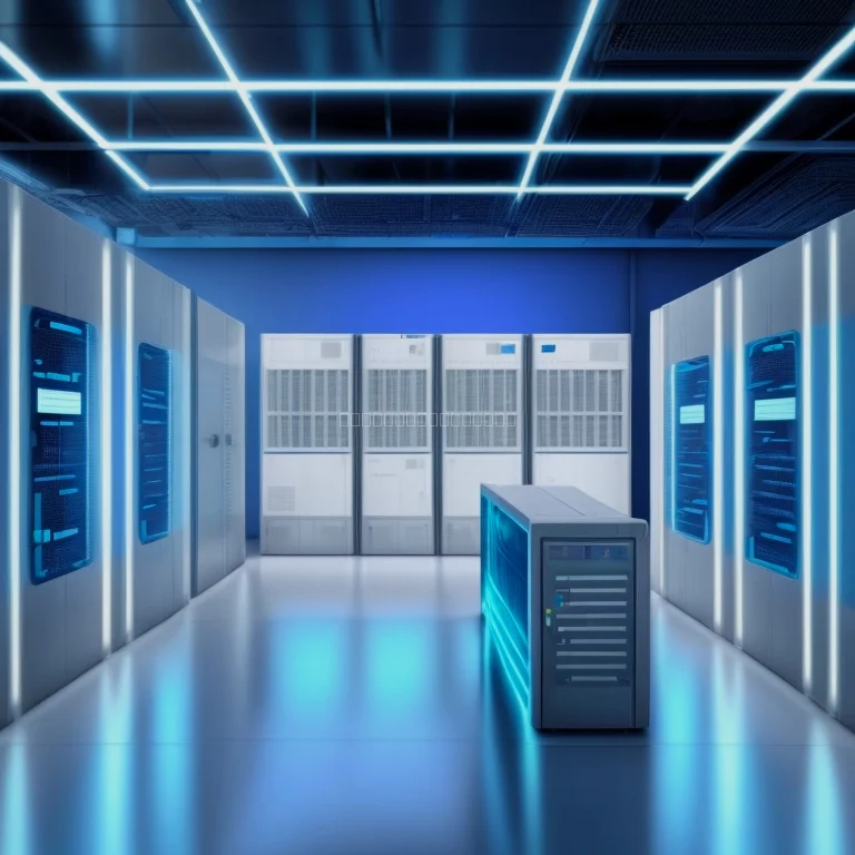 KI-Kühlgerät in Aktion